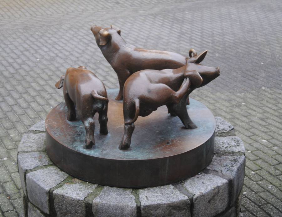 Tre små griser