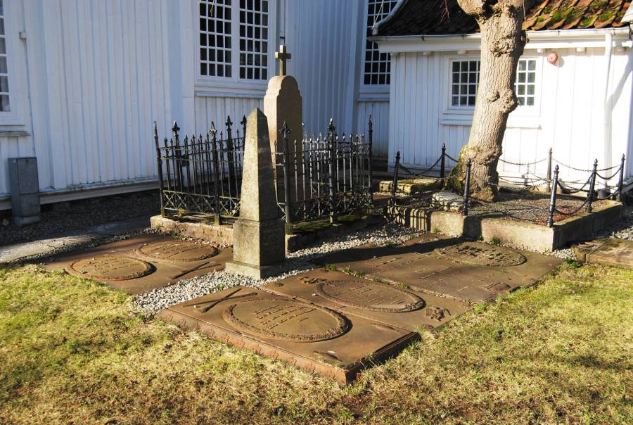 Gravplassen ved Egersund kirke