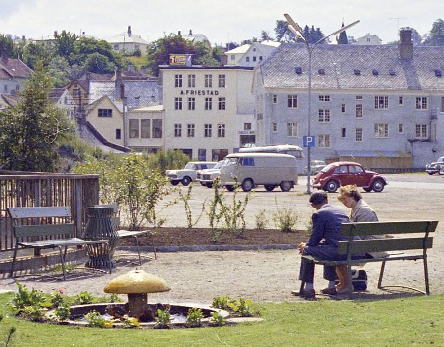 Fontenen Paddå ved Lervika i Egersund