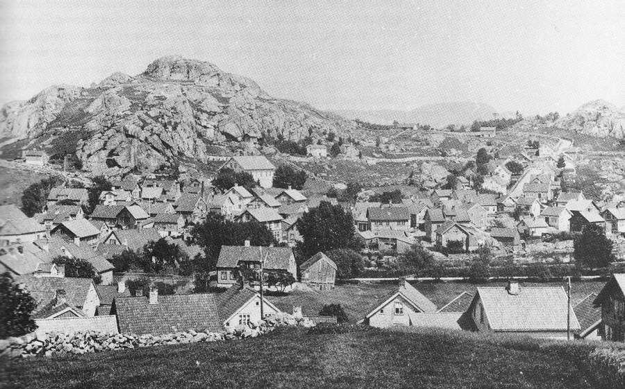Utsikt mot kråkefjellet